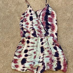 Design Lab tie dye romper